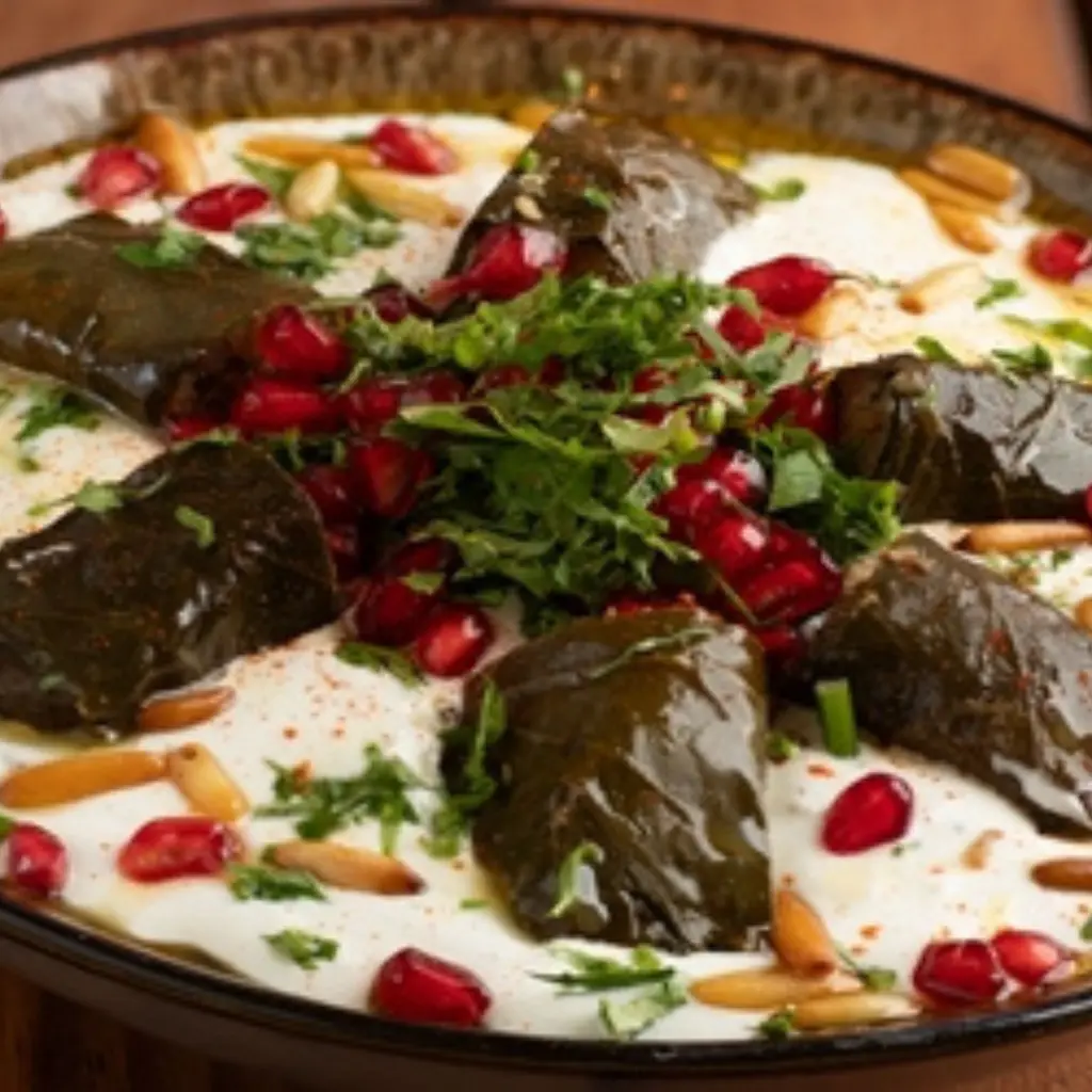 فتة ورق عنب